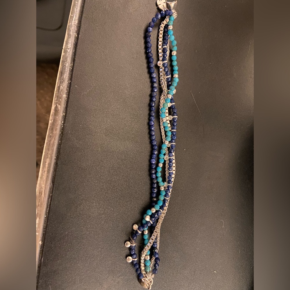 Lucky brand gently used 5 layer bracelet. Has magnetic clasp.